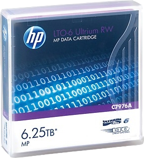 HP LTO-6 Ultrium 2.5/6,25TB Cartridge Accessoires