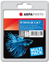 Agfa Photo 364XLBK,C,M,Y Multipack Noir(e) / Cyan / Magenta / Jaune