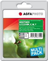 Agfa Photo APB123SETD Multipack Noir(e) / Cyan / Magenta / Jaune