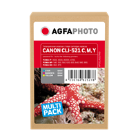 Agfa Photo APCCLI521TRID Multipack Cyan / Magenta / Jaune