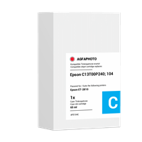Agfa Photo APE104C Cyan Cartouche d'encre