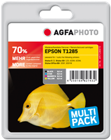 Agfa Photo APET128SETD Multipack Noir(e) / Cyan / Magenta / Jaune