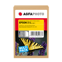 Agfa Photo APET202XLSETD Multipack Noir(e) / Cyan / Magenta / Jaune / Noir (photo)