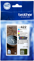 Brother LC-422 Multipack Noir(e) / Cyan / Magenta / Jaune