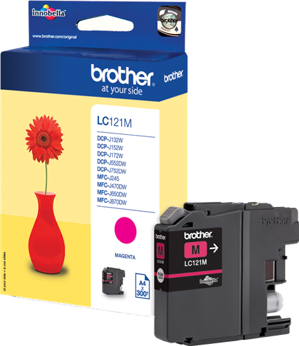 Brother LC121M Magenta Cartouche d'encre