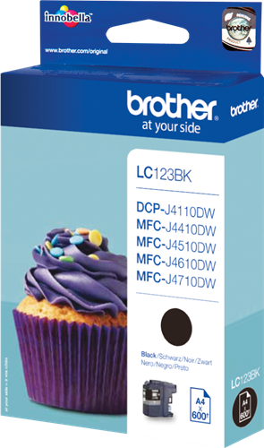 Brother LC123BK Noir(e) Cartouche d'encre