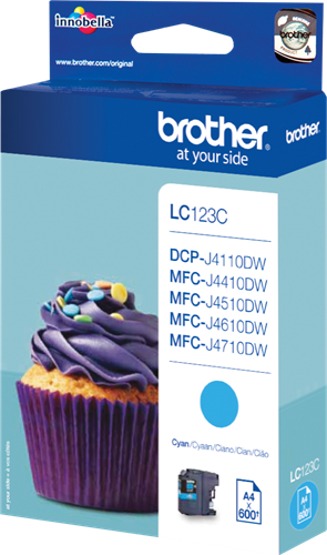 Brother LC123C Cyan Cartouche d'encre