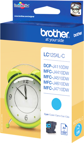 Brother LC125XLC Cyan Cartouche d'encre