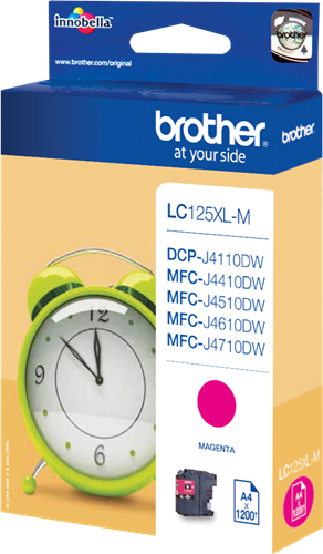 Brother LC125XLM Magenta Cartouche d'encre
