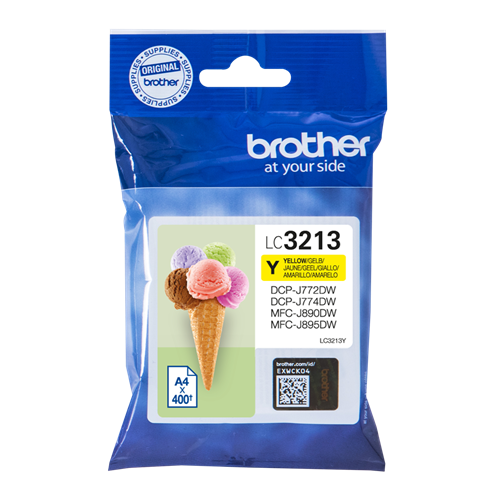 Brother LC3213Y Jaune Cartouche d'encre