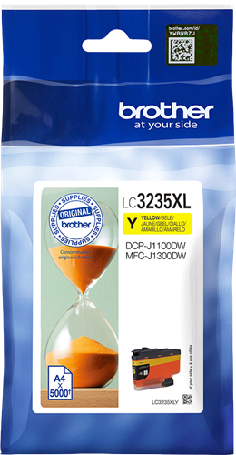 Brother LC3235XLY Jaune Cartouche d'encre