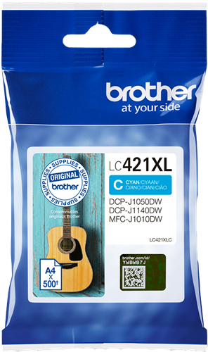 Brother LC421XLC Cyan Cartouche d'encre