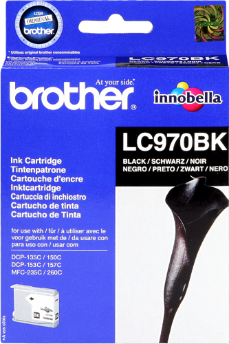 Brother LC970BK Noir(e) Cartouche d'encre