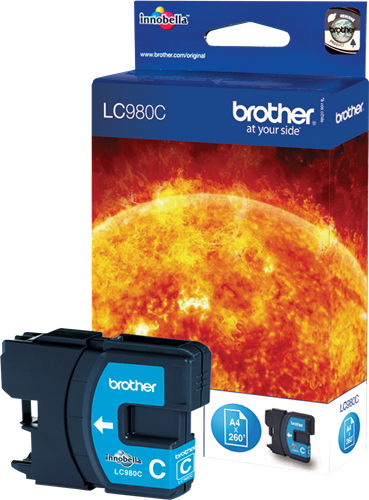 Brother LC980C Cyan Cartouche d'encre
