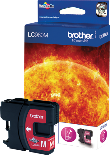 Brother LC980M Magenta Cartouche d'encre