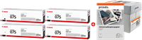 Canon 075 MCVP Noir(e) / Cyan / Magenta / Jaune / Blanc Value Pack