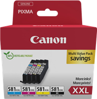 Canon CLI-581 XXL Multipack Noir(e) / Cyan / Magenta / Jaune