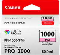 Canon PFI-1000pm Magenta (Photo) Cartouche d'encre