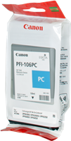 Canon PFI-106pc Cyan (Photo) Cartouche d'encre