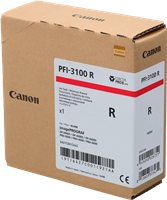 Canon PFI-3100r Rouge Cartouche d'encre