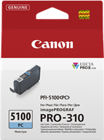 Canon PFI-5100pc Cyan (Photo) Cartouche d'encre