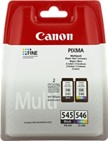 Canon PG-545 + CL-546 Multipack Noir(e) / Plusieurs couleurs