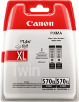 Canon PGI-570pgbk XL Twin Multipack Noir(e)
