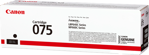 Canon 075 bk