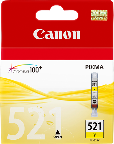 Canon CLI-521y Jaune Cartouche d'encre