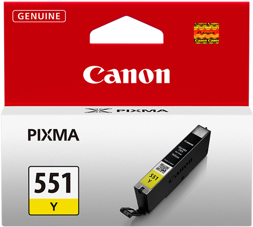Canon CLI-551Y Jaune Cartouche d'encre