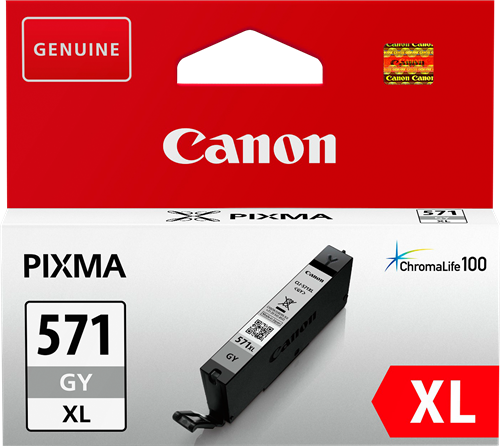 Canon CLI-571gy XL Gris Cartouche d'encre