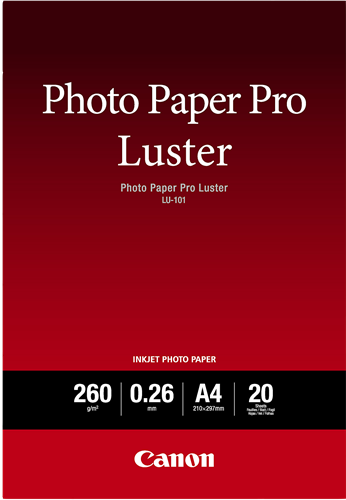 Canon Papier photo Pro Luster A4 Blanc