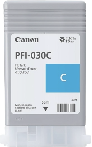 Canon PFI-030C Cyan Cartouche d'encre