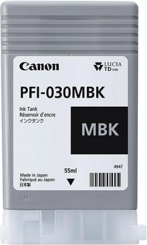 Canon PFI-030MBK Noir (Matt) Cartouche d'encre