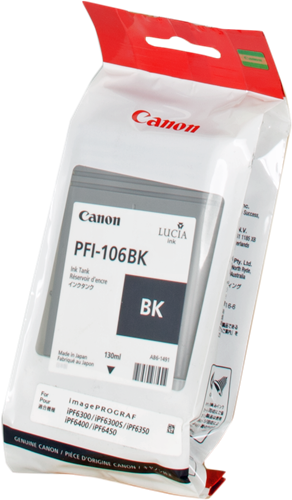 Canon PFI-106bk Noir(e) Cartouche d'encre