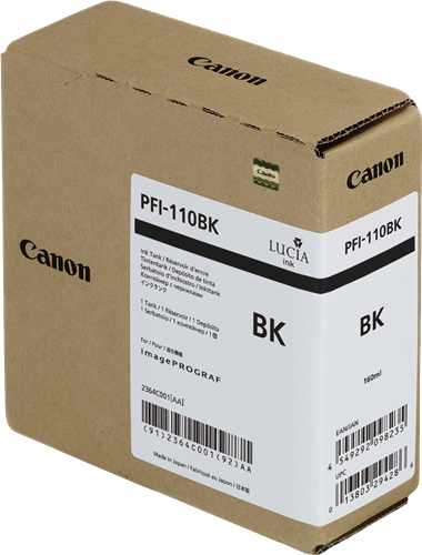 Canon PFI-110bk Noir(e) Cartouche d'encre