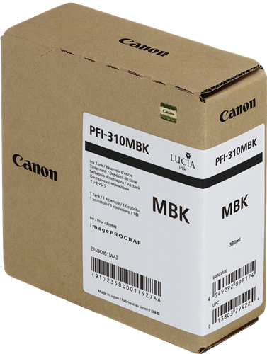 Canon PFI-310mbk Noir(e) Cartouche d'encre