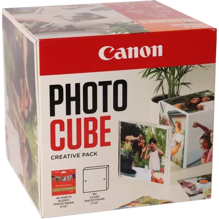 Canon PIXMA Pro-200 PP-201 5x5 Photo Cube Creative Pack