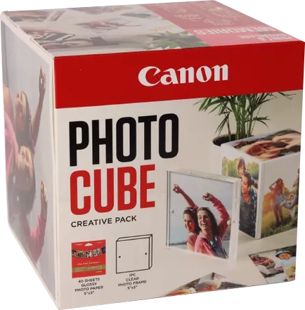 Canon PIXMA TS8750 PP-201 5x5 Photo Cube Creative Pack