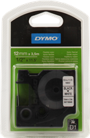 DYMO Ruban Noir sur blanc