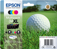 Epson 34XL Multipack Noir(e) / Cyan / Magenta / Jaune