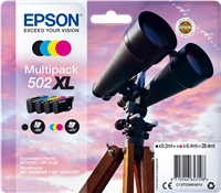 Epson 502XL Multipack Noir(e) / Cyan / Magenta / Jaune