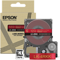 Epson LK-4RKK Ruban OrSurRouge