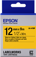 Epson LK-4YBP Ruban Noir sur jaune
