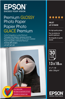 Epson Papier photo Premium Glossy 13x18cm Blanc