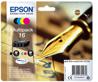 Epson T1626 Multipack Noir(e) / Cyan / Magenta / Jaune