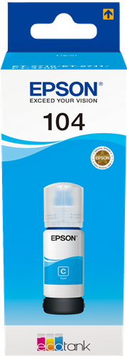 Epson 104 Cyan Cartouche d'encre