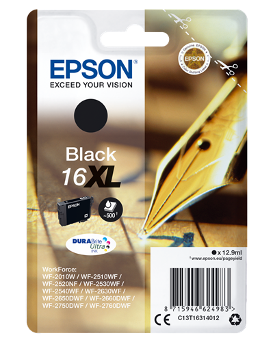 Epson 16 XL Noir(e) Cartouche d'encre