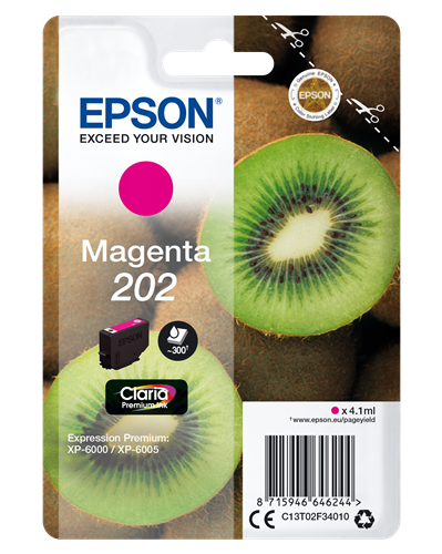 Epson 202 Magenta Cartouche d'encre