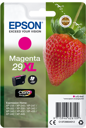 Epson 29 XL Magenta Cartouche d'encre